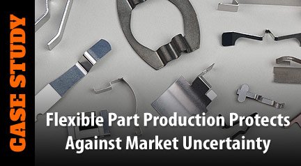 Case Study: Flexible Part Production Protects Against Market Uncertainty