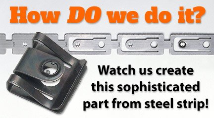Metal Clips, Metal Spring Clips, Clip Manufacturer - Fourslide
