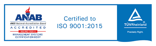 Fourslide is an ISO 9001:2015 certified manufacturer